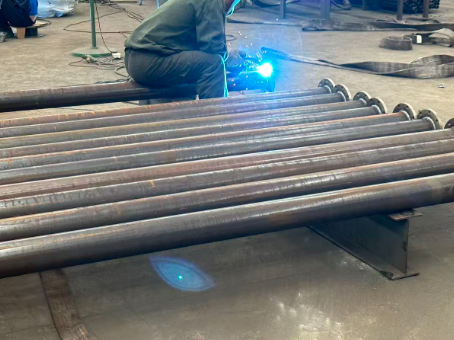 黄石20#无缝注浆管加工108*6钢花管棚管